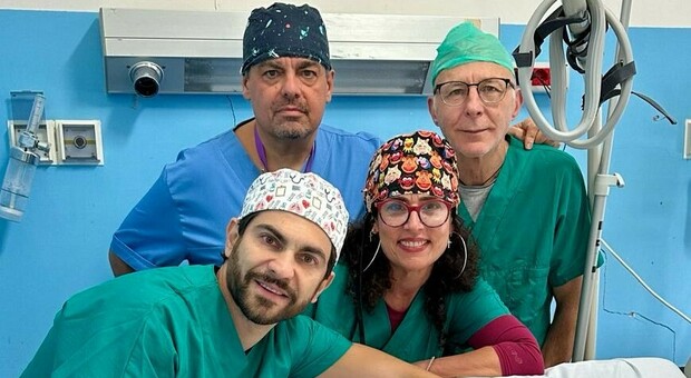 Il team di Chirurgia plastica del Cardarelli