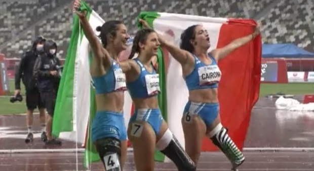 Paralimpiadi, dopo Jacobs i 100 metri sono ancora dell'Italia: Sabatini, Cairoli e Contrafatto il podio è tutto azzurro!