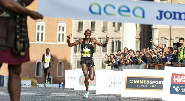 Clement Langat Kiprono vincitore della Maratona di Roma
