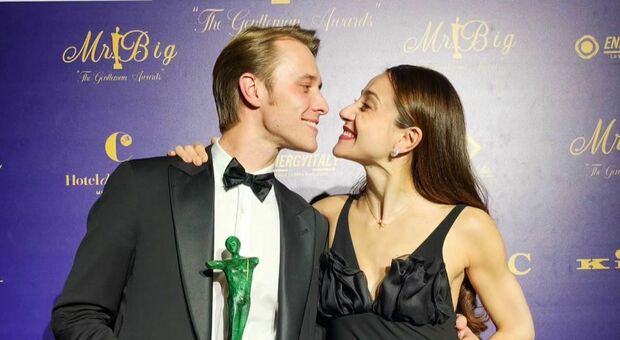 Nicoletta Manni e il fidanzato Timofej Andrijashenko