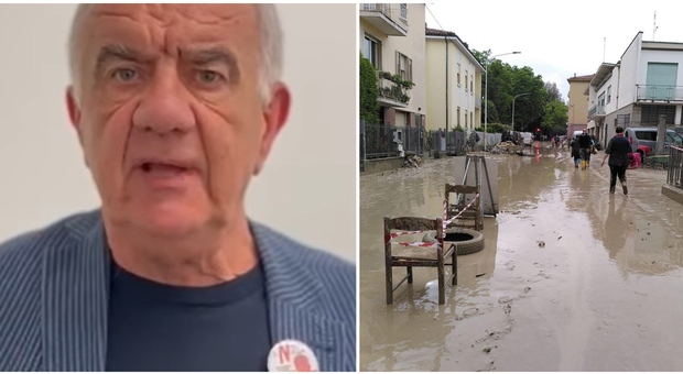 Alluvione, Gene Gnocchi scoppia in lacrime in diretta: «Siamo stati sfollati, mia moglie è riuscita a salvare le bambine e a portarle via»