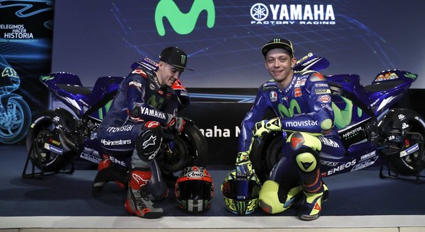 Moto Gp, Rossi svela la sua Yamaha: «Abbiamo un ottimo potenziale»
