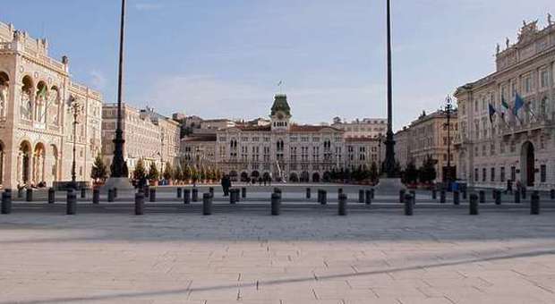 Piazza Unita' d'Italia a Trieste (foto da commons.wikimedia.org)