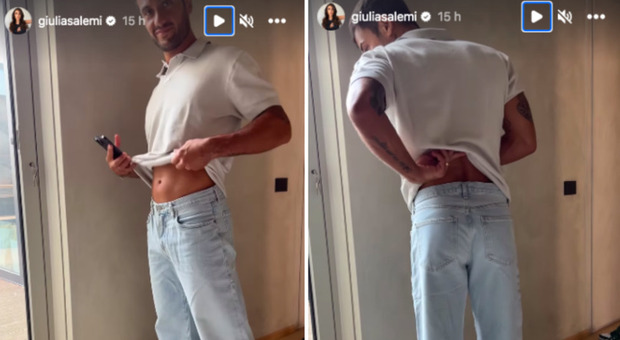 Giulia Salemi, Pierpaolo Pretelli le ruba i jeans: «Mi ha detto che gli piacevano... questa cosa mi preoccupa»