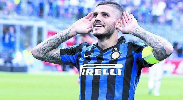De Laurentiis, blitz per Icardi 5,5 milioni a lui e 42 all'Inter