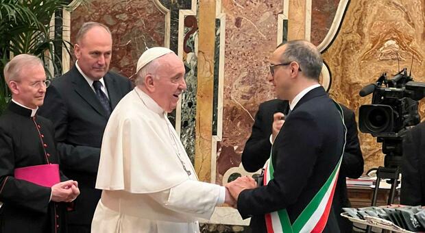 Il sindaco Ricci incontra il Papa e lo ringrazia per la vicinanza alla famiglia Ferri