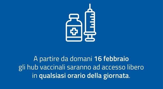 Covid Nel Lazio, Da Domani Accesso Libero Ad Hub Vaccinali Senza ...