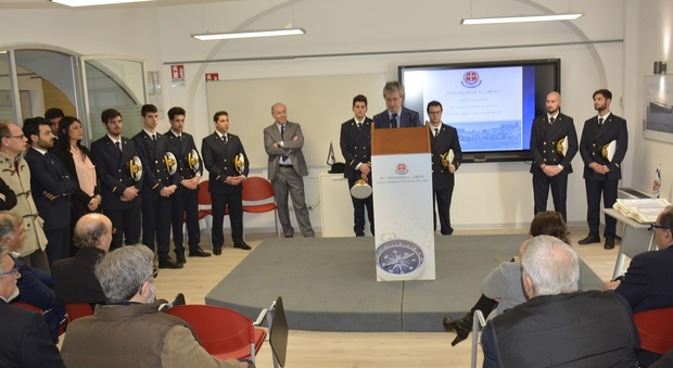 Il presidente Cesare d'Amico alla consegna dei diplomi dell'Its Fondazione Caboto
