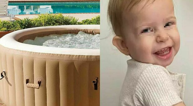 Bambina di 17 mesi scivola nella vasca idromassaggio e affoga: il corpicino trovato dal fratellino di 6 anni