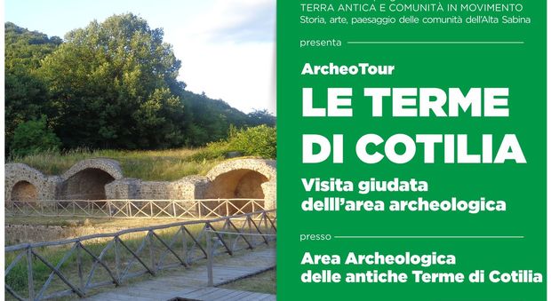 Rieti, a Cotilia due giorni dedicati a storia e archeologia