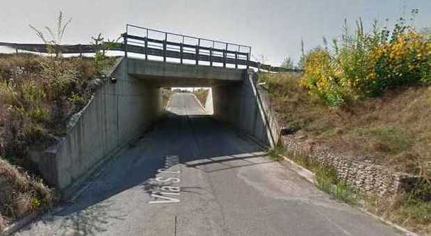 Il sottopasso in via San Donnino a Castelfranco Emilia (da Google Maps)