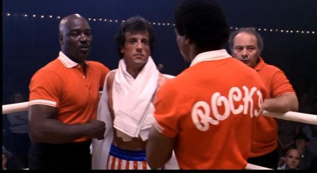 Tony Burton a fianco a Stallone in Rocky