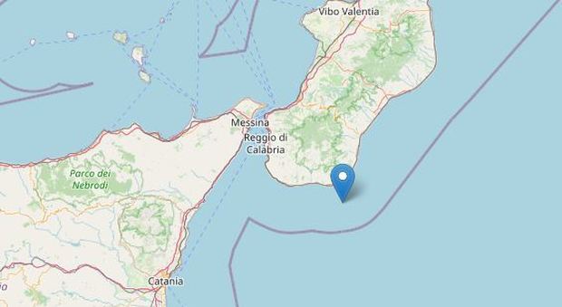 Terremoto in Calabria a largo della costa sud: scossa avvertita nel Reggino