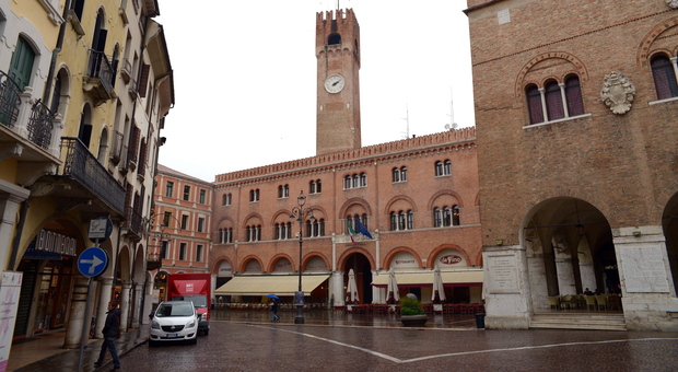 Piazza dei Signori a Treviso