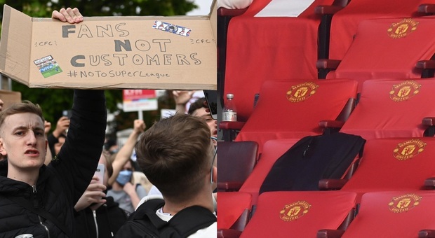 Effetto Superlega, i tifosi del Manchester United protestano ancora: «Via Glazer»