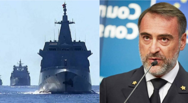 Navi russe nel Mediterraneo, l'ammiraglio Credendino: «Atteggiamenti ostili potrebbero creare incidenti»