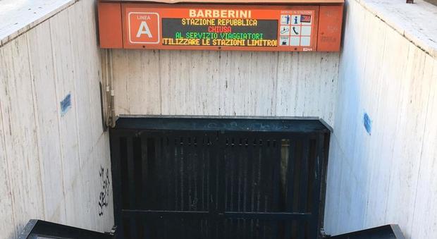 Roma, guasto alla Metro A: chiuse le stazioni di Barberini e Spagna