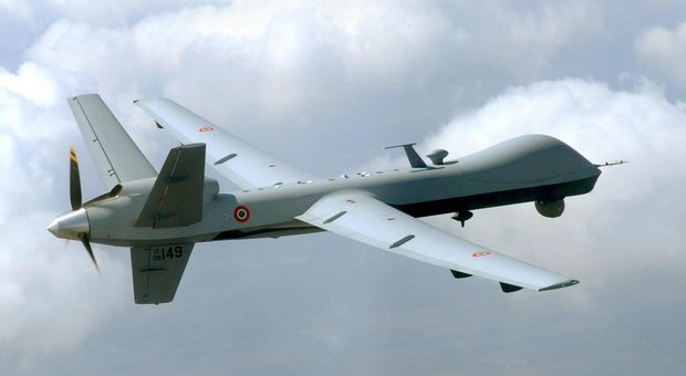 Drone italiano precipita in Libia. L'esercito di Haftar: «Scambiato per un velivolo turco, è stato abbattuto»