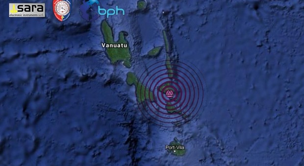 Forte scossa di terremoto nelle isole Vanuatu, magnitudo 6.9: cessata l'allerta tsunami