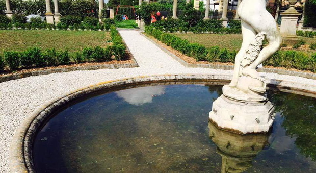 La fontana dei Giardini Scarpari