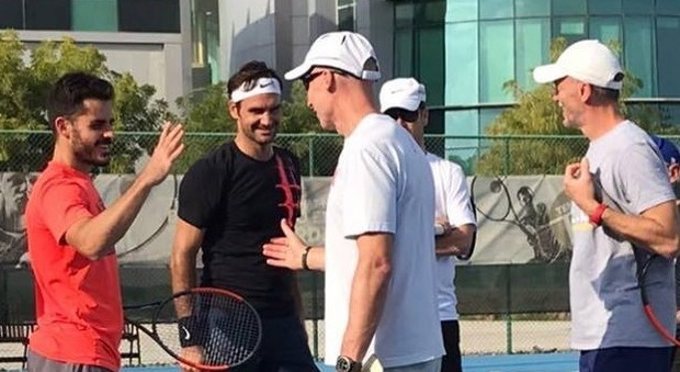 Tennis, re Roger Federer riparte da Fabbiano