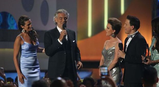 Premio alla carriera per Andrea Bocelli
