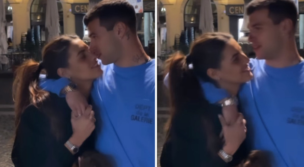 Carolina Stramare e Pietro Pellegri, il video romantico tra baci e abbracci: «Amore mio»