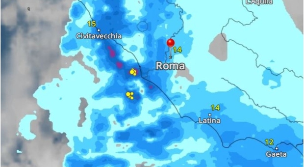 Temporale in arrivo su Roma, dove e quando colpirà: le previsioni di oggi e domani