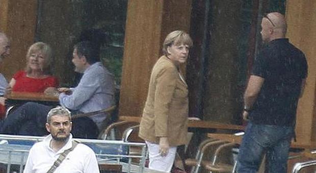 Merkel e Steinmeier in vacanza in Alto Adige: il presidente tedesco ha scalato la Marmolada