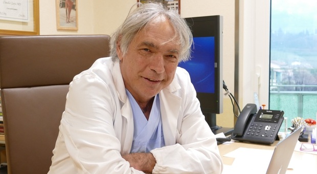 Il professor Claudio Zorzi dell'ospedale Sacro Cuore di Negrar