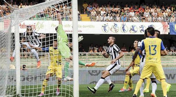 Chievo-Juventus 0-1 Buona la prima per Allegri