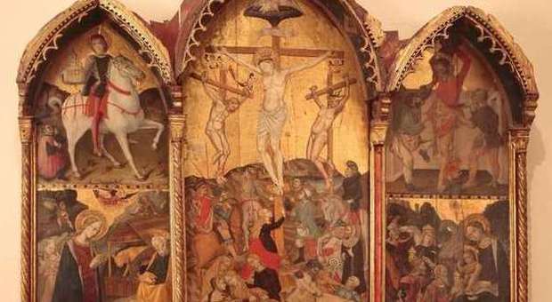 Oro e preziosi, in mostra a Matelica i capolavori del pittore Luca di Paolo