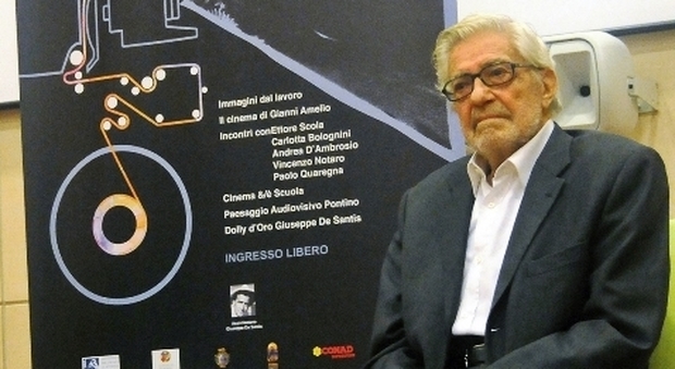 Ettore Scola nella giornata di apertura del XIV FONDIfilmFESTIVAL, 21 Settembre 2015