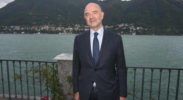 Pierre Moscovici, commissario europeo per gli Affari Economici, a Cernobbio