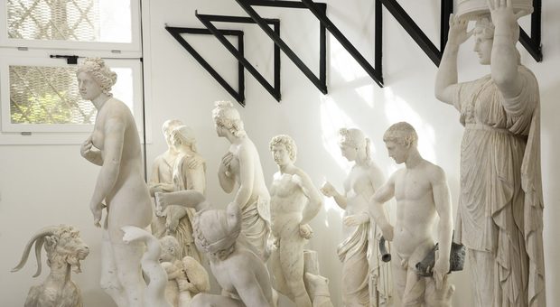 Alcune statue della Collezione Torlonia