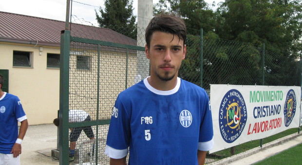 Mattia Nocelli, autore del primo gol della Valle del Tevere