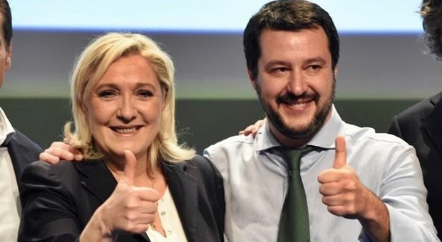 Spese pazze di Salvini e Le Pen: «Cene a Parigi da 13.500 euro»
