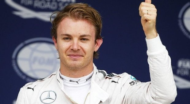 Il pilota della Mercedes Nico Rosberg