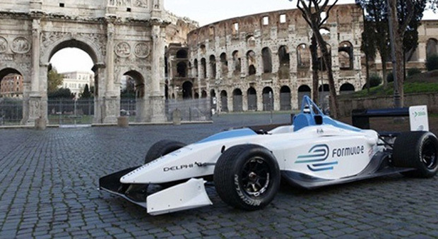 Una Formula E all'ombra del Colosseo