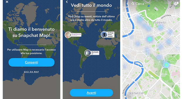 Snapchat, arriva Snap Map: ecco a cosa serve la nuova funzione