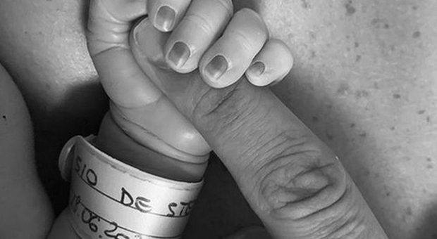 Il post di silvia Provvedi in cui annuncia la nascita della figlia Nicole (Instagram)