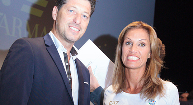 Annalisa Minetti e Michele Panzarino