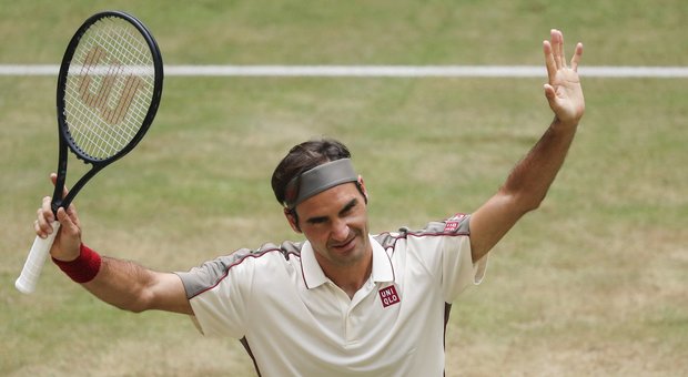 Federer infinito: vince ad Halle e sale a 102 tornei vinti