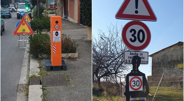 Autovelox finto a Vitinia, la soluzione dei residenti: limite a 30 km/h. «Le auto corrono troppo»
