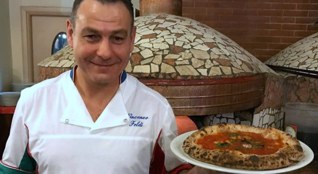 Enzo Feldi e la pizza da Grani Cerrani