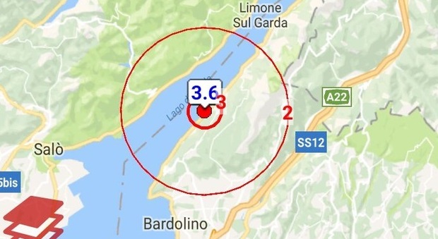 Lago di Garda, scossa di terremoto avvertita anche in Lombardia