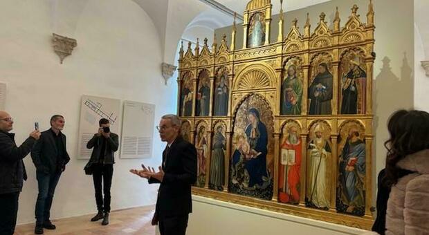 Splende il salotto della Jole, aperta l’ala più antica del Palazzo Ducale di Urbino