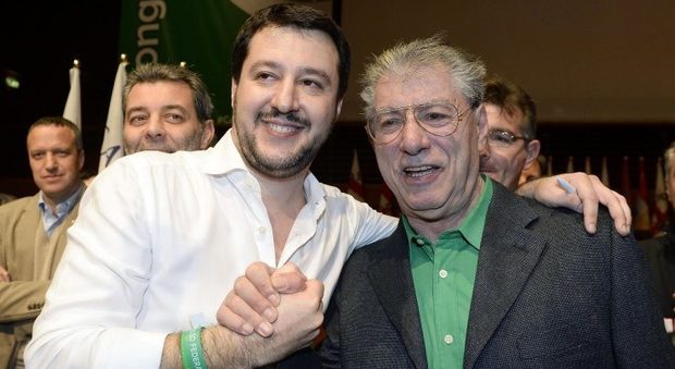 Salvini scherza con Bossi: «Mi mancano i tuoi vaffa settimali»