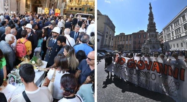 Musicista ucciso, i funerali a Napoli. L'arcivescovo: «Troppi silenzi, fanno male»