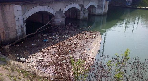 Degrado sotto il Ponte al Bassanello: cumulo di rifiuti, proteste dei cittadini